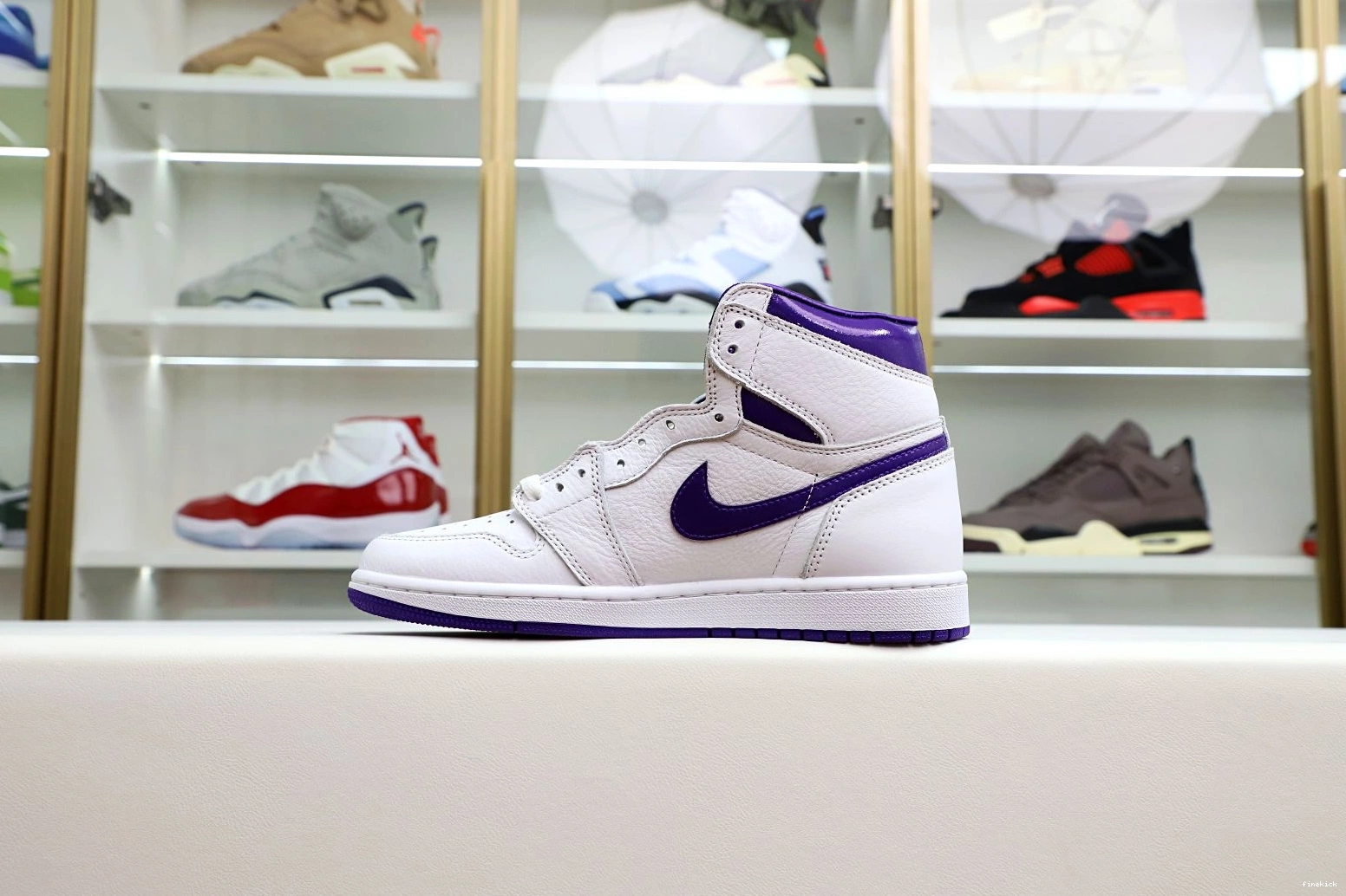 1 OG Air Court Purple Jordan High 0825